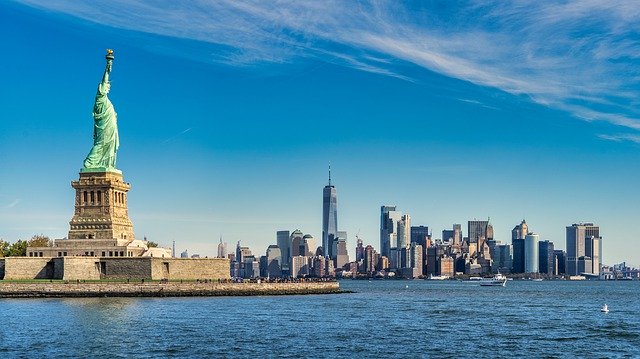 New York Statue Monument Usa